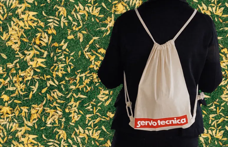 «Man lernt nie aus» Rucksack Servotecnica